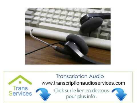 Freelance Agence de Transcription Texte En Audio