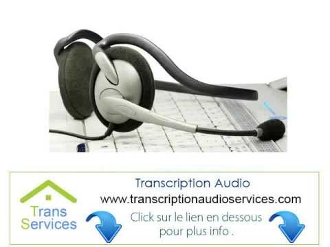 Freelance Agence Retranscription Fichier Audio
