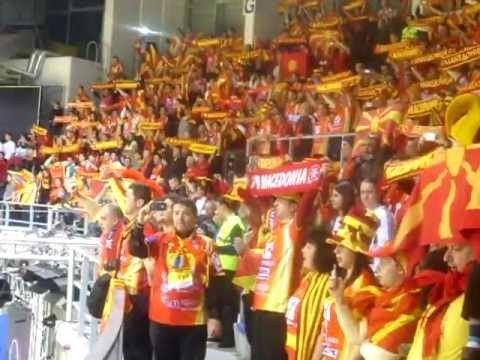 Macedonia - Sweden EHF Euro 2012 Macedonian National Anthem