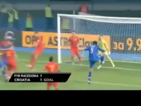 Rep. of Macedonia vs Croatia 1-2 (12.10.2012) All Goals Highlights - World 