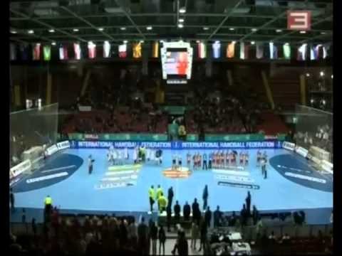 Kiril Lazarov \sick\ pass! Macedonia WHC World handball championship Spain 