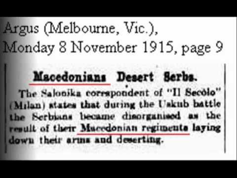 Macedonians noted in Australian newspapers