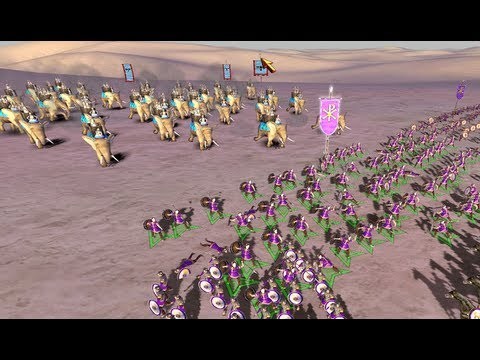 Total War: Rome - Barbarian Invasion #1; Frica de Elefanti ?!