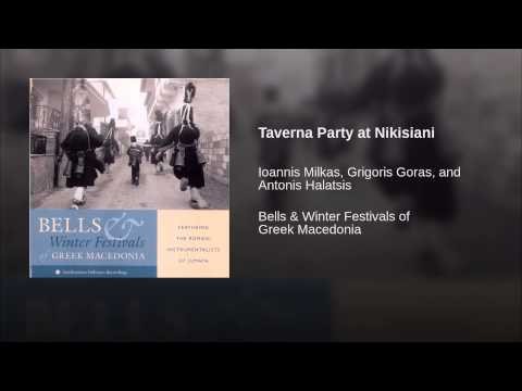 Taverna Party at Nikisiani