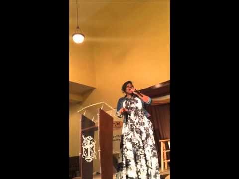 Funmilayo Ngozi covers \My Hands Are Lifted Up\ by Jamel Strong