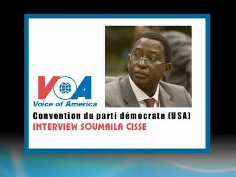Convention DeÌmocrate USA Interview SOUMAILA CISSE Partage YouTube