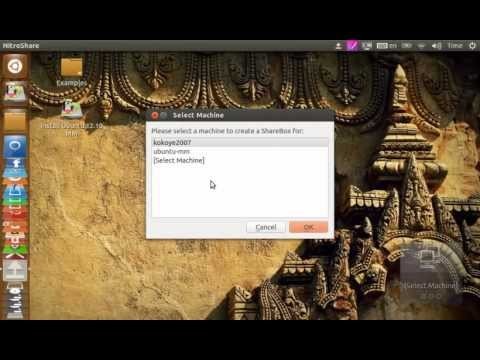 Ubuntu Myanmar LoCo Team 12.10 NitroShare