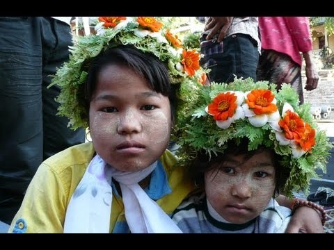 MYANMAR / BURMA Children in slow motion 2 (HD-video).mp4