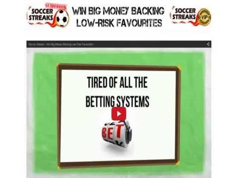 Soccer Streaks - Win Big Money Backing Low Risk Favourites!
