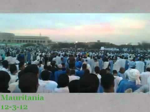 12 Mar 2012 - Mauritania Protest