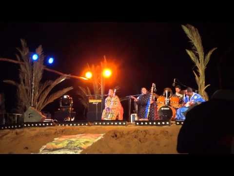 Noura Mint Seymali from Mauritania in Taragalte Festival 2012 - part 3