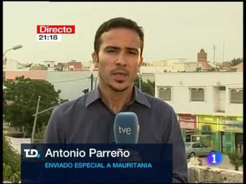 Antonio ParreÃ±o se queda en blanco en el 'Telediario 2'