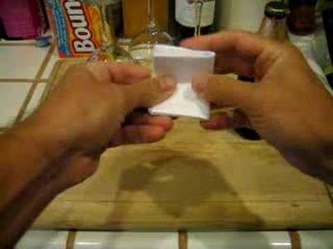 HOWTO: Open A Beer Bottle With A Piece Of Paper
