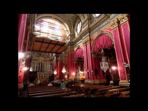 Valletta Malta Parish M. & Basilica Porto Salvo & St. Dominic - Simulation 