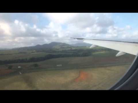 Landing at Mauritius Intl Airport - Boeing 777
