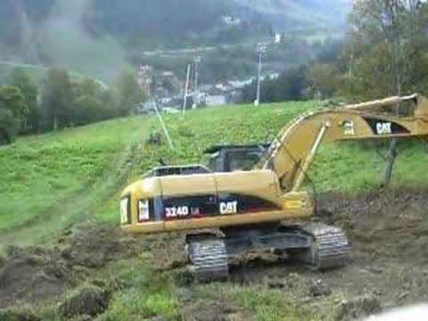 Caterpillar excavators