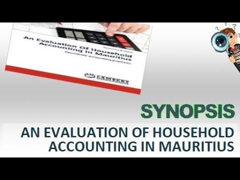 Synopsis | An Evaluation Of Household Accounting In Mauritius