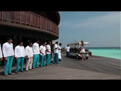 Miss France 2011 Laury Thilleman visits Coco Palm Bodu Hithi