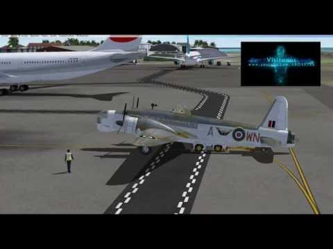 FSX Vickers Wellington Airplane+Island Maldives+UT2+REX Essential Plus Over