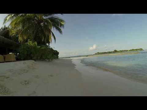 Maldives Stroll on Kuramathi island Aug 2013 with Jim & Kim Ball