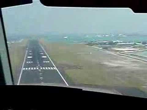 A330 landing Maldives(Male)