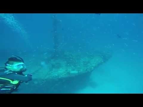 Scuba Diving - Kudhi Maa Ship Wreck at Centara Grand Maldives