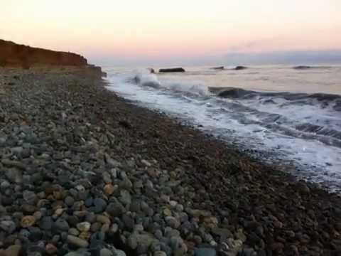 Sound of waves on a pebble beach