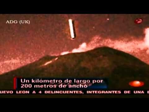 UFO Vortex Appears Over Mexico 2012