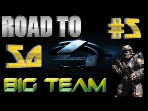 *LIVE* Halo 4 - \Road to 50\ en Big Team Infinity!!! #5 Rangos 39-43