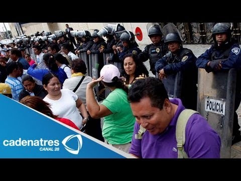ÃšLTIMA HORA:Marcha de maestros paraliza calles de la Ciudad de MÃ©xico 11 