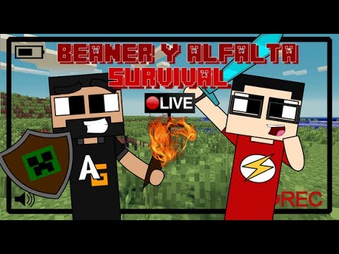 Minecraft | Survival con alfalta90 y bean3r   EP. 11 Livestream