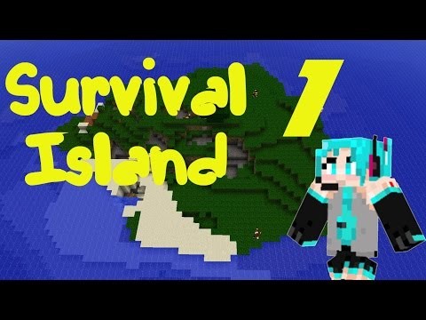 Minecraft Srvival island! Ep1 En vivo!