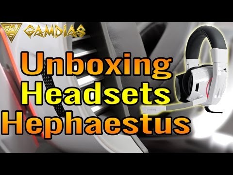 Hephaestus Headsets 7.2 @gamdias Unboxing / Review