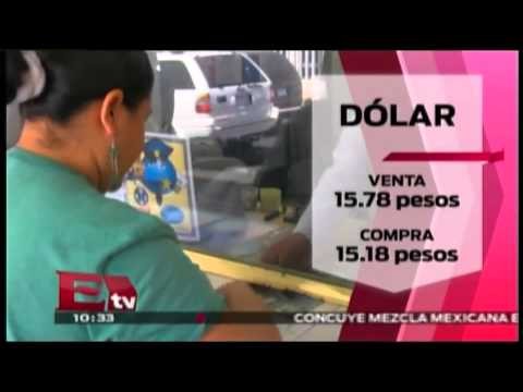Jornada historica en el precio del DoÌlar / ExceÌlsior en la media