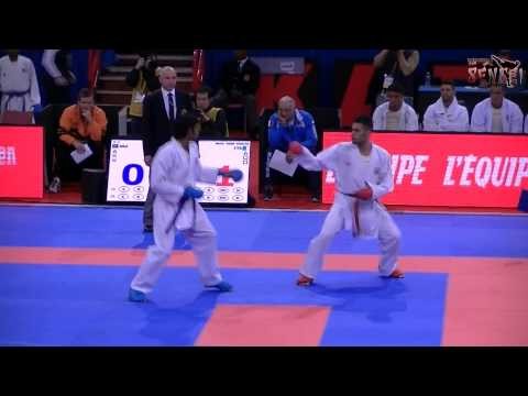 Italy vs Malaysia - Luigi BusÃ  - WKF World Karate Championships Paris Berc