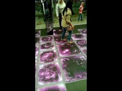 Liquid Tiles at Berjaya Times Square - Malaysia