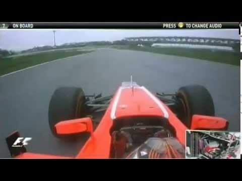 F1 GP 2013 - Malaysia - Jules Bianchi // Onboard lap
