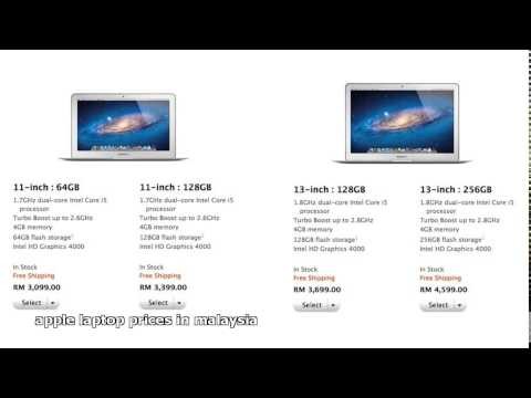 apple laptop prices in malaysia