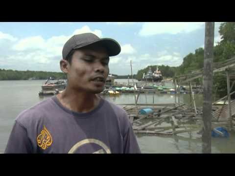 Malaysian fishing endangered by ship debris