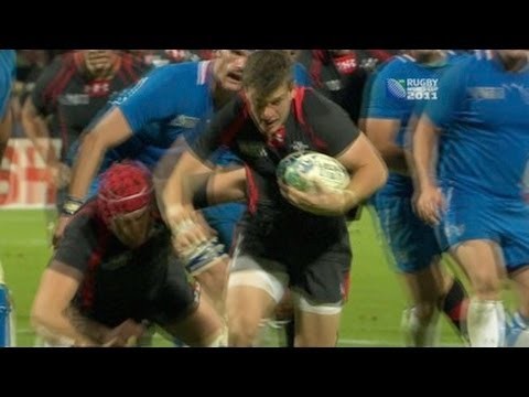 Wales clobbers Namibia in Rugby World Cup - from Universal Sports