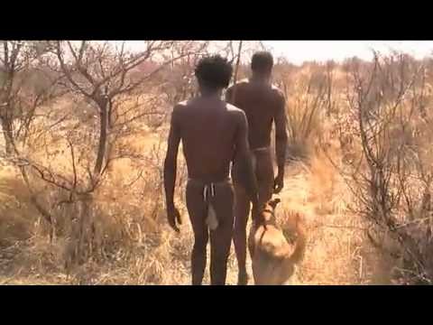Meeting the Bushmen Tribe near Tsumkwe, Namibia