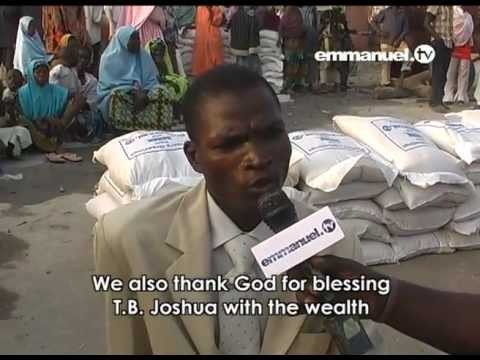 TB JOSHUA SUPPORTS THE NEEDY IN SULEJA, NIGER STATE