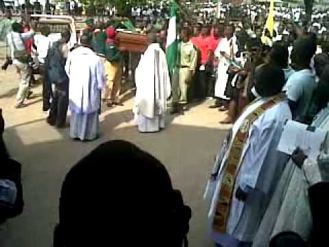 Funeral for victims of Xmas day bombing in Madalla, Niger State