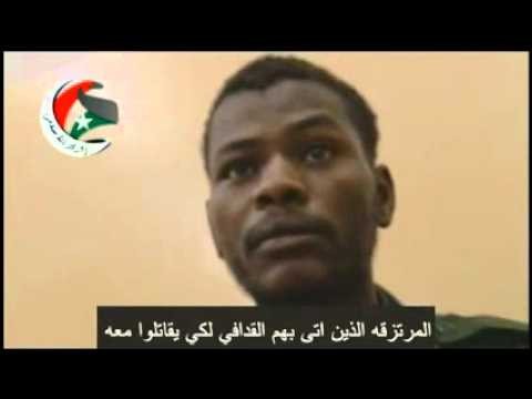 Mercenaries from Chad, Niger, Mali, and Sudan Captured in Zliten, Libya, Au
