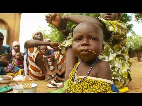 Hunger stalks Niger children