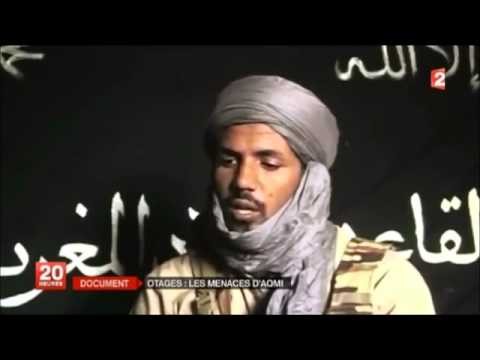 AQMI menace de tuer les otages franÃ§ais au Niger Sahel .wmv
