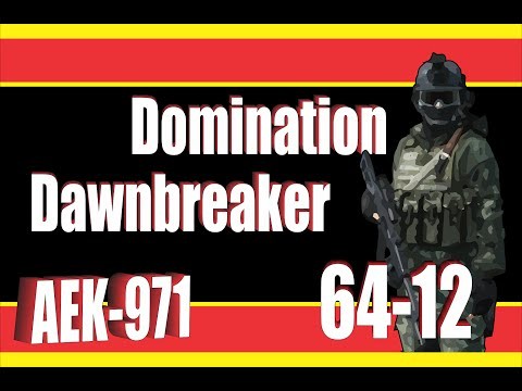 BF4/PS4 - Domination/Dawnbreaker (AEK-971 64/12)