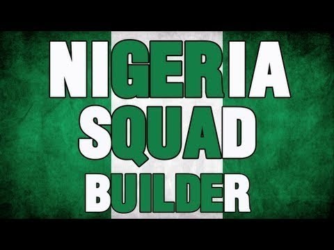 FIFA 13 : Squad Builder: Testons une  Nigeria