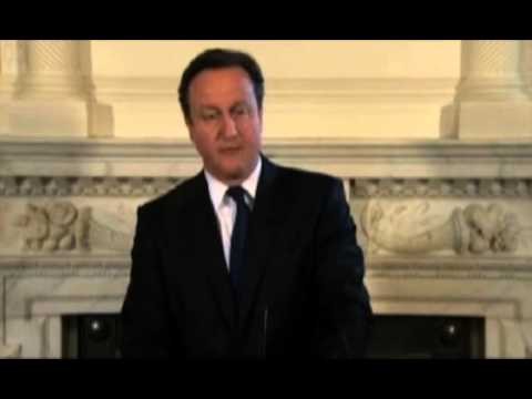 David Cameron confirms the death of Chris McManus in 2012
