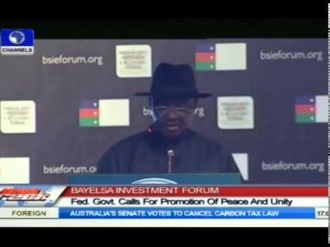 Bayelsa Investment Forum: FG Calls For Promotion Of Peace And Unity